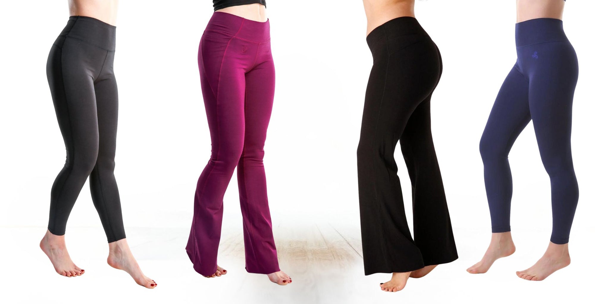 Comparing Yoga Pants and Flared Leggings